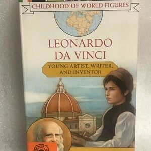 Leonardo Da Vinci Book - Childhood of World Figures